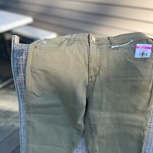 AG Adriano Goldschmied Khaki Women's Skinny Jeans